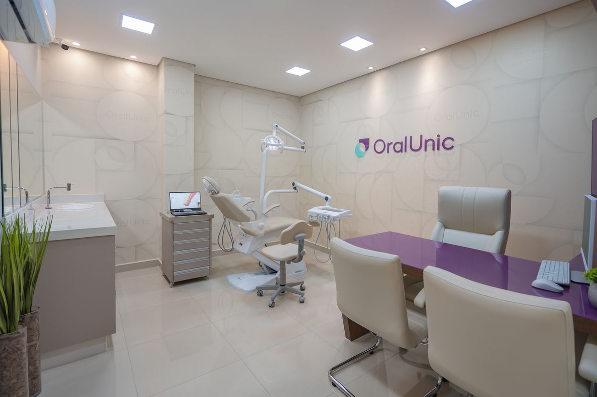 Consultório preparado para atendimento na Oral Unic Caçador