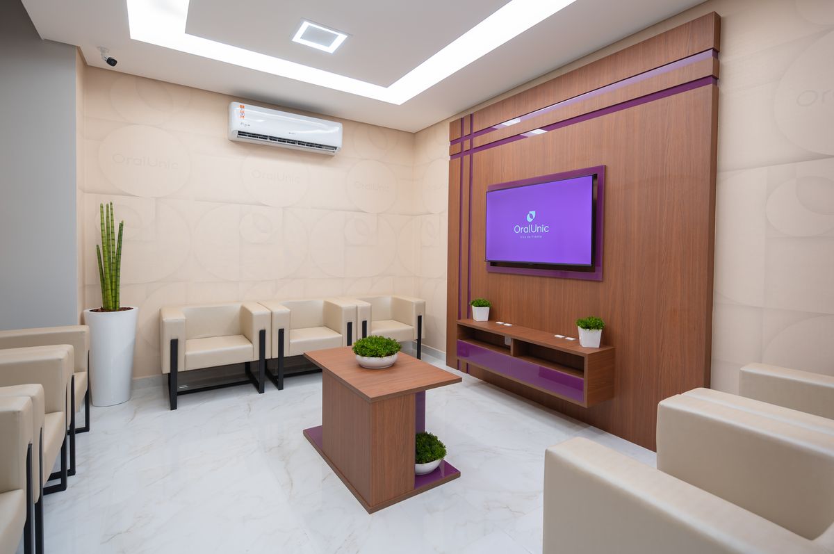 Sala de espera da Oral Unic Caçador