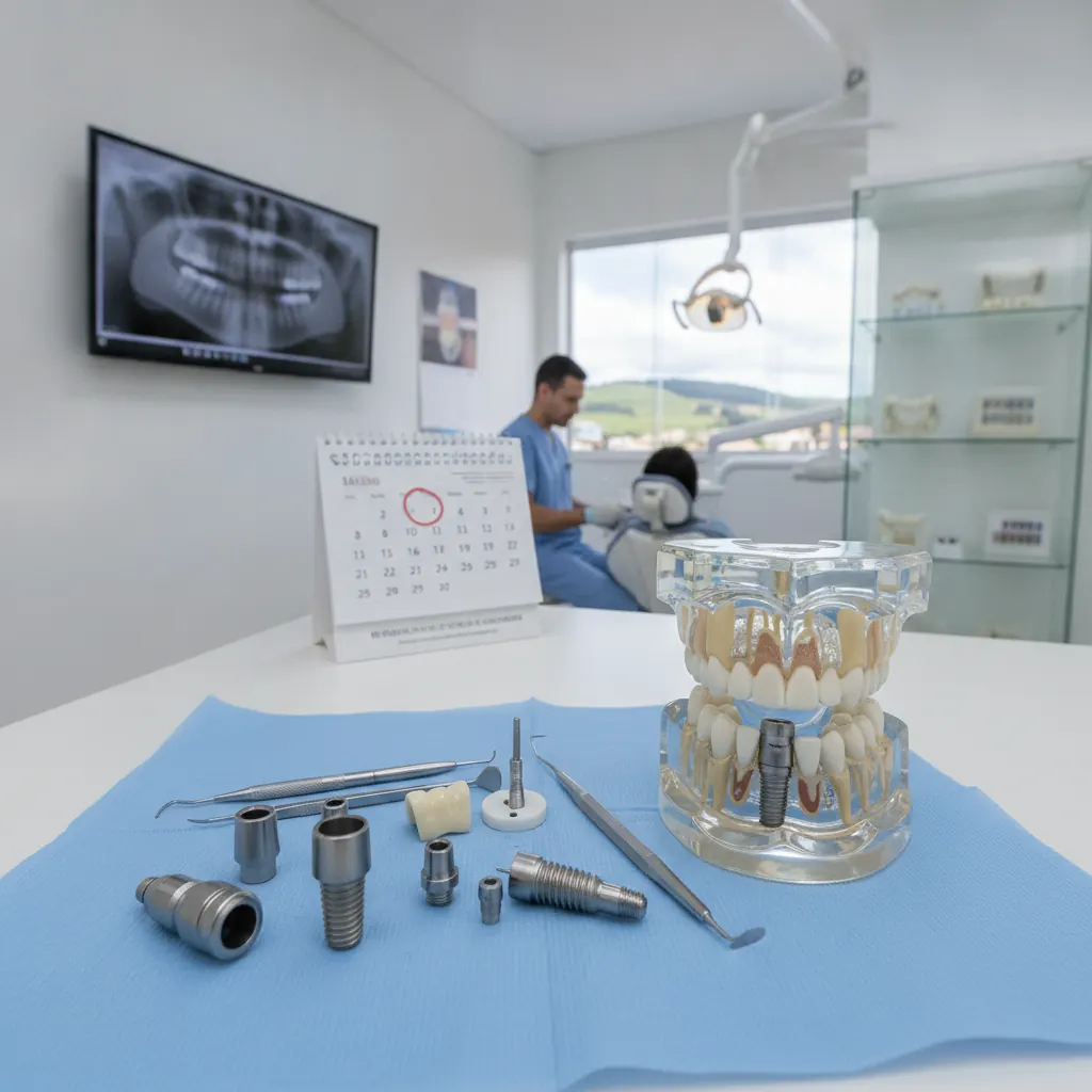 Implante Dentário: Quanto Tempo o Osso Demora para Integrar em Caçador SC?